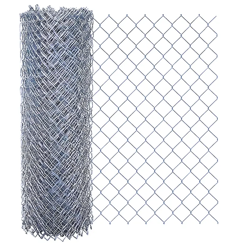 Malla ciclónica 2x2", calibre 10, 1.2 m x 25 m, terminación EE (Entorchado/Entorchado)