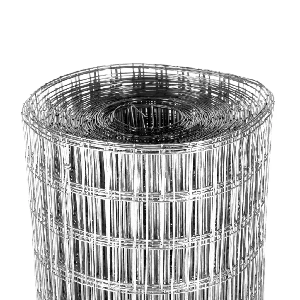 Malla en rollo 20x20 cm, 1.00 m x 25 m