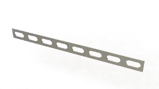 [BARR-PER] Barra perforada (unión múltiple) con tornillos