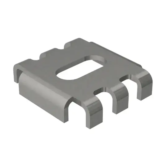 [CLP-ARA-3x3] Clip tipo araña para poste 3"x3" con tornillos de seguridad