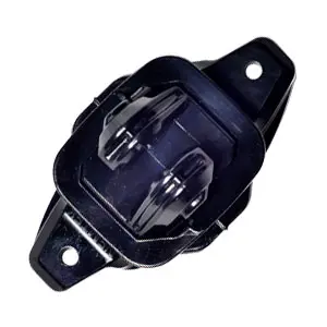 [AIS-CLV-NEG-250] Aislador de clavo negro (hasta 2.5 alambres), bolsa 250